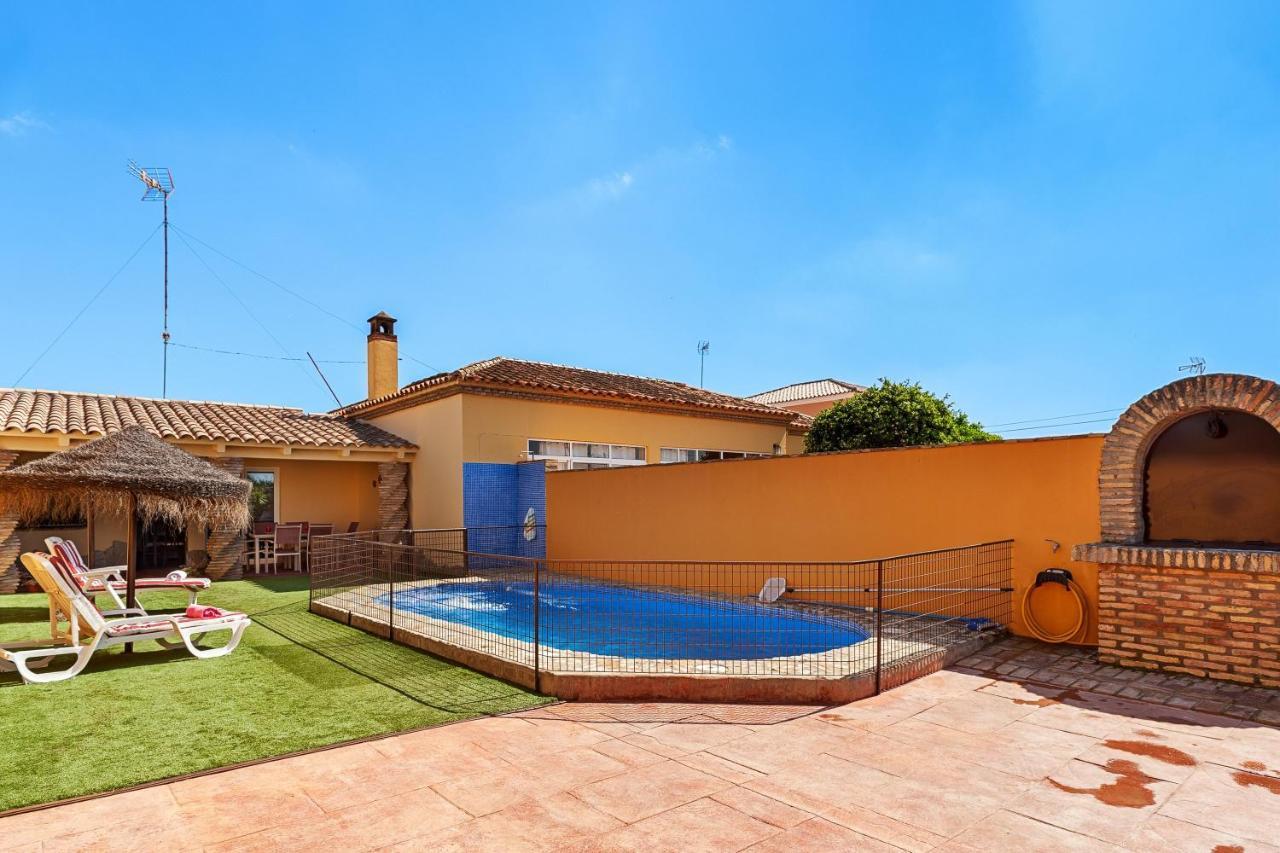 Chalet Rocio - Solo Familias Conil De La Frontera Bagian luar foto